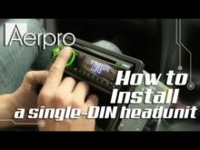 Embedded thumbnail for Holden VT,VX Single DIN Install Video